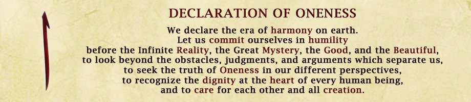 Declaration of Oneness