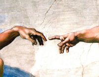 michelangelo hands