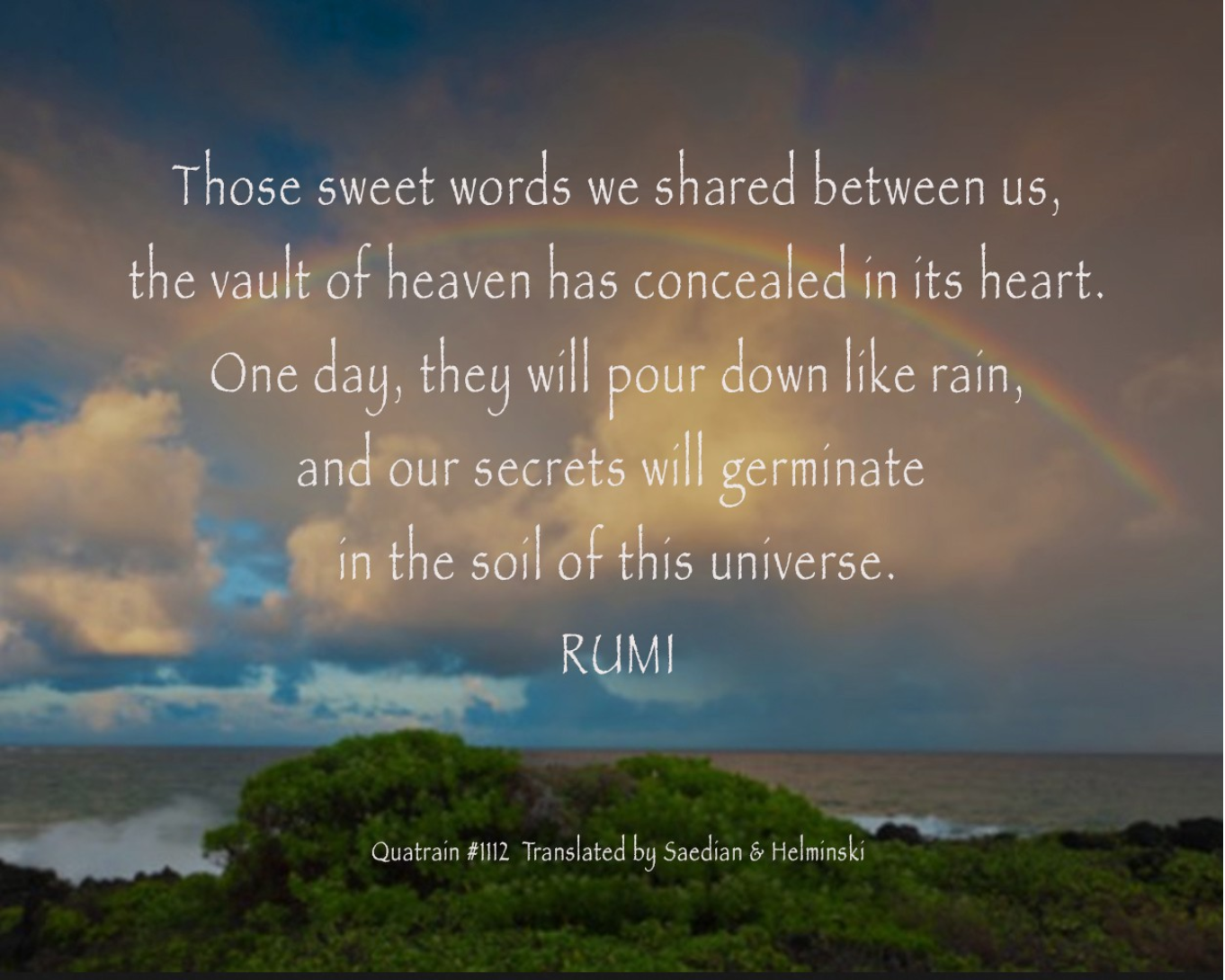 Understanding Rumi… The “Person of Heart” Is the All.