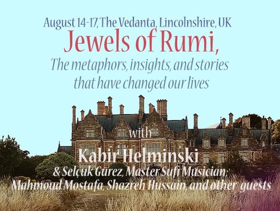 Jewels of Rumi, UK Retreat banner narrow
